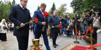 В Омске торжественно открыли памятник Феликсу Дзержинскому - Газета Омский пригород