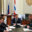 Виталий Хоценко провёл рабочую встречу с участником президентской программы «Время героев» Кириллом Лесковым - Правительство Омской области