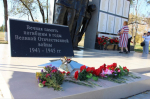 В Одесском районе после реконструкции открыли мемориальный комплекс