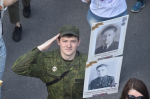 В одном строю с президентом