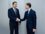 Виталий Хоценко на встрече с главой Фонда развития территорий обсудил решение проблем обманутых дольщиков