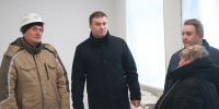 Виталий Хоценко поручил нарастить темпы капитального ремонта Крутинского лицея - 12 канал