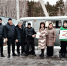Тарский дом-интернат передал автомобиль в зону специальной военной операции - Министерство труда и социального развития