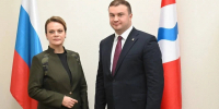 Губернатор Хоценко встретился с главой фонда «Защитники Отечества» Анной Цивилёвой - Комсомольская Правда