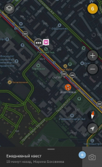 Омск стоит в пробках