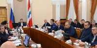 На строительном штабе Виталий Хоценко оценил динамику создания новой инфраструктуры в Усть-Ишимском районе - 12 канал