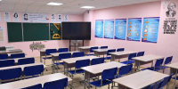 Виталий Хоценко оценил уровень модернизации школы N 2 в Тевризе - Правительство Омской области