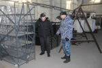 Исправительную колонию № 8 посетили начальник отделения ООО ЧОО «Сармат» Ренат Таштимиров и член Союза Дизайнеров России, волонтер по оказанию гуманитарной помощи участникам СВО Юлия Бойченко