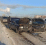 На путепроводе в Омске случилось ДТП с тремя машинами - Om1.Ru