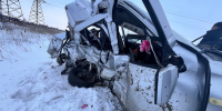 На трассе под Омском два молодых парня погибли в лобовом ДТП - СуперОмск
