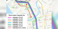В центре Омска 6 и 7 января изменятся маршруты общественного транспорта - Комсомольская Правда