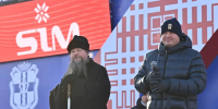 Виталий Хоценко дал старт Рождественскому полумарафону-2026 в Омске - Правительство Омской области