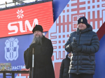 Депутаты и активисты «Единой России» пробежали Рождественский полумарафон в Омске