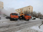 На Рокоссовского завершают ремонтные работы на теплотрассе после прорыва трубопровода