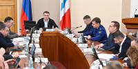 Губернатор Омской области провёл заседание межведомственного штаба по координации строительства - 12 канал