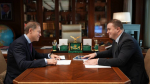 Виталий Хоценко встретился с первым заместителем Председателя Правительства России Денисом Мантуровым