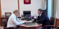Виталий Хоценко и Анатолий Серышев обсудили планы развития Омской области - Om1.Ru