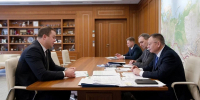 Губернатор Омской области Виталий Хоценко и глава минстроя России Ирек Файзуллин обсудили ключевые проекты и развитие отрасли в регионе - 12 канал