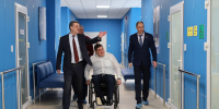 Герой России Дмитрий Перминов оценил работу омского Центра высокотехнологичного протезирования - Единая Россия
