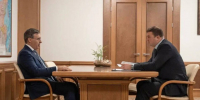 Виталий Хоценко и Валерий Фальков обсудили модернизацию Омской вузовской инфраструктуры и создание межвузовского кампуса - Газета Омский пригород