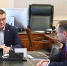 Виталий Хоценко встретился с участником программы «ПРОдвижение ГЕРОЕВ» Анатолием Чирковым по итогам его стажировки в органах власти - ИА Омскрегион