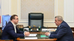 Виталий Хоценко провел рабочие встречи с главами Шербакульского и Нововаршавского районов