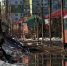 На трамвайных путях работает водооткачивающая техника. - Администрация города