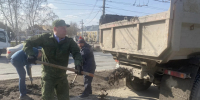 В Октябрьском округе прошел первый средник. - Администрация города