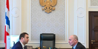 Виталий Хоценко и глава Рособрнадзора Анзор Музаев обсудили подготовку региона к проведению государственной итоговой аттестации - Правительство Омской области