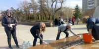 В Центральном округе начали приводить в порядок мемориалы, посвященные героям Великой Отечественной войны. - Администрация города