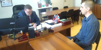 Заместитель Министра труда и социального развития Омской области Олег Проскурин принял участие в рабочей поездке «Команды Президента» в Саргатский район - Министерство труда и социального развития
