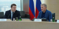 Виталий Хоценко и Герман Греф обсудили развитие омских общественных пространств - Газета Омский пригород