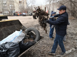 Виталий Хоценко с командами области и города поучаствовал в субботнике
