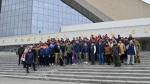 Виталий Хоценко принял участие в субботнике вместе с командой