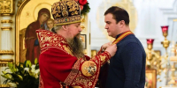 Виталий Хоценко награждён орденом Русской православной церкви - 12 канал