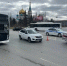 На Соборной площади в центре Омска водитель «ВАЗа» врезался в автобус - ИА Новый Омск