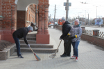 В Омске проходит общегородской субботник