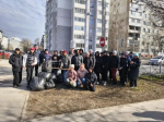 В Ленинском округе на общегородском субботнике трудились более 9 тысяч горожан.