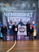 Владислав Шайбеков стал чемпионом России по пауэрлифтингу в троеборье