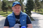 На Всероссийском субботнике омские депутаты от «Единой России» убрались в сквере Дружбы народов