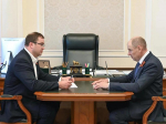 Виталий Хоценко провел рабочие встречи с главами Саргатского и Азовского районов