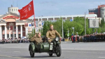 «Да здравствует народ-победитель!»: по Соборной площади прошёл парад Победы