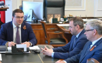 Виталий Хоценко и Константин Могилевский обсудили развитие научно-образовательного потенциала Омской области