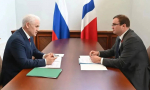Виталий Хоценко провёл рабочую встречу с помощником председателя правительства РФ Муслимом Хучиевым