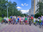 В Омске прошел велопробег «Дети России рулят!».
