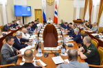 Виталий Хоценко провел совместное заседание оперштаба и антитеррористической комиссии