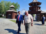 Депутат Госдумы от «Единой России» Игорь Антропенко посетил Тюкалинский район