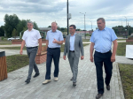 Депутат Госдумы Игорь Антропенко проверил ход ремонта больниц и парков в Называевском районе
