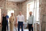 Капремонт в Омске дневного стационара Регионального клинического перинатального центра продолжается