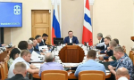 Виталий Хоценко провёл совместное заседание оперативного штаба и региональной антитеррористической комиссии